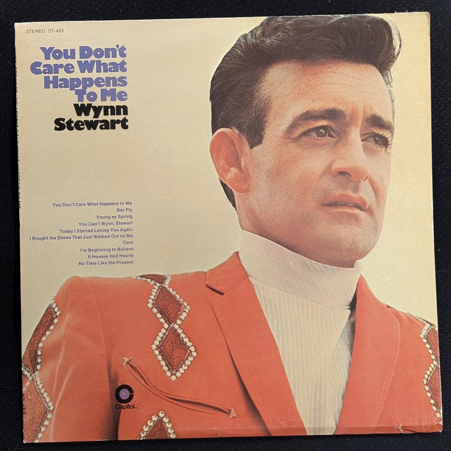 WYNN STEWART You Don't Care What Happens To Me LP Vinyl Record 1970 ST-453 (VG Vinyl, VG Sleeve)