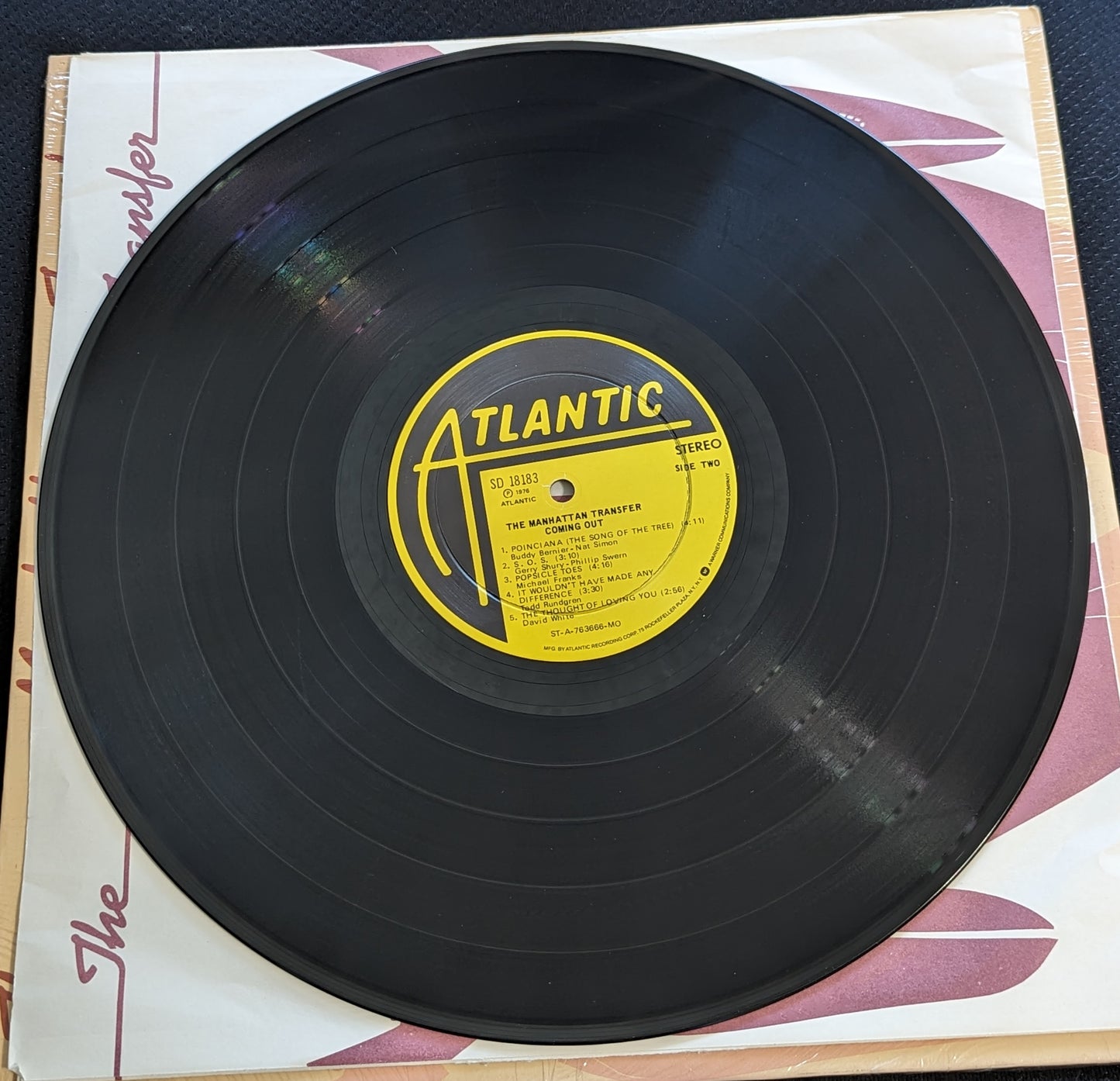 THE MANHATTAN TRANSFER Coming Out LP Vinyl Record 1976 Atlantic SD 18183 (VG+ Vinyl, VG+ Sleeve)