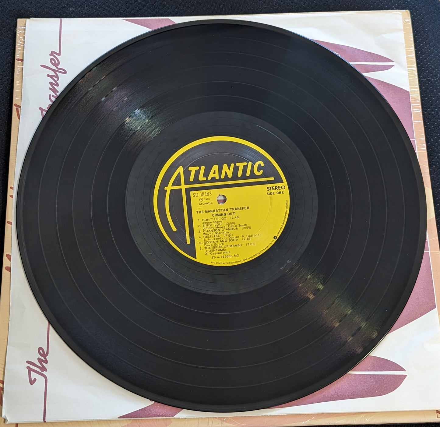 THE MANHATTAN TRANSFER Coming Out LP Vinyl Record 1976 Atlantic SD 18183 (VG+ Vinyl, VG+ Sleeve)