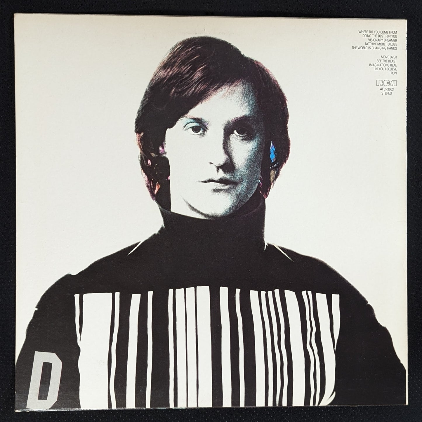DAVE DAVIES AFL1-3603 LP Vinyl Record 1980 RCA Victor Pop Rock (VG Vinyl, VG+ Sleeve)
