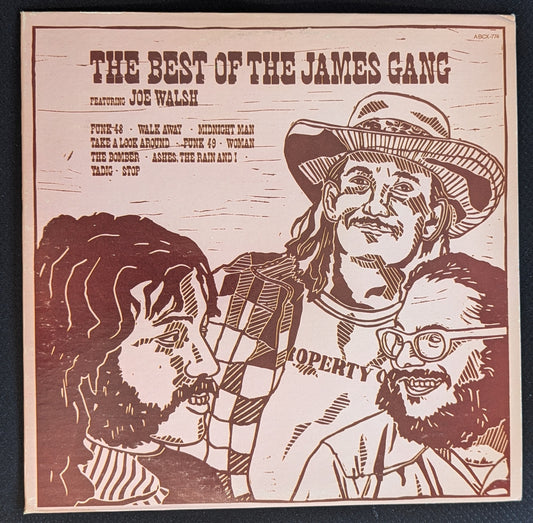 The Best Of The James Gang Featuring Joe Walsh Vinyl LP ABC Records ABCX-774 (VG+ Vinyl, VG+ Sleeve)