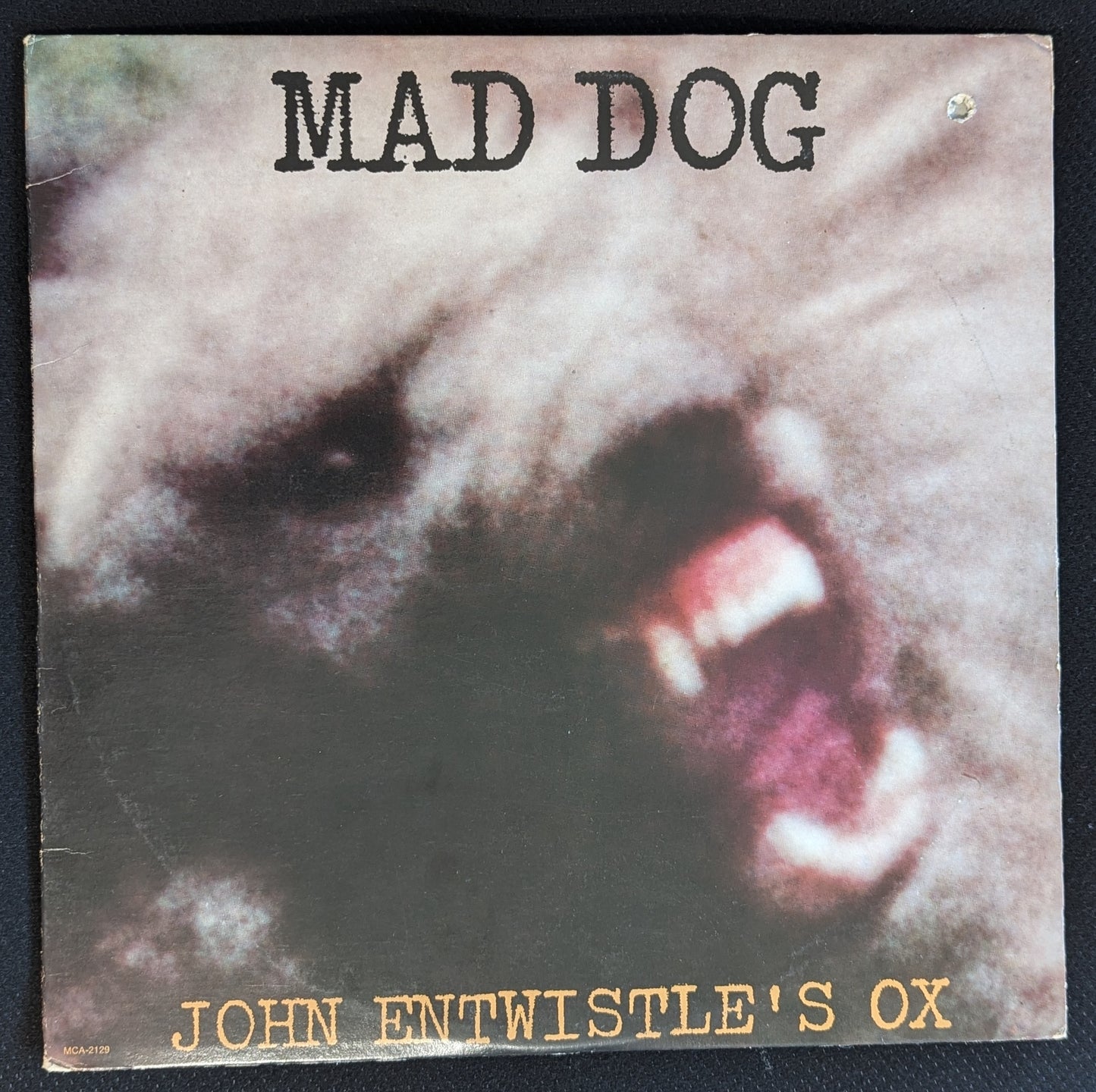 JOHN ENTWISTLES OX Mad Dog LP Vinyl Record 1975 MCA 2129 Canada Pressing (VG+ Vinyl, VG Sleeve).