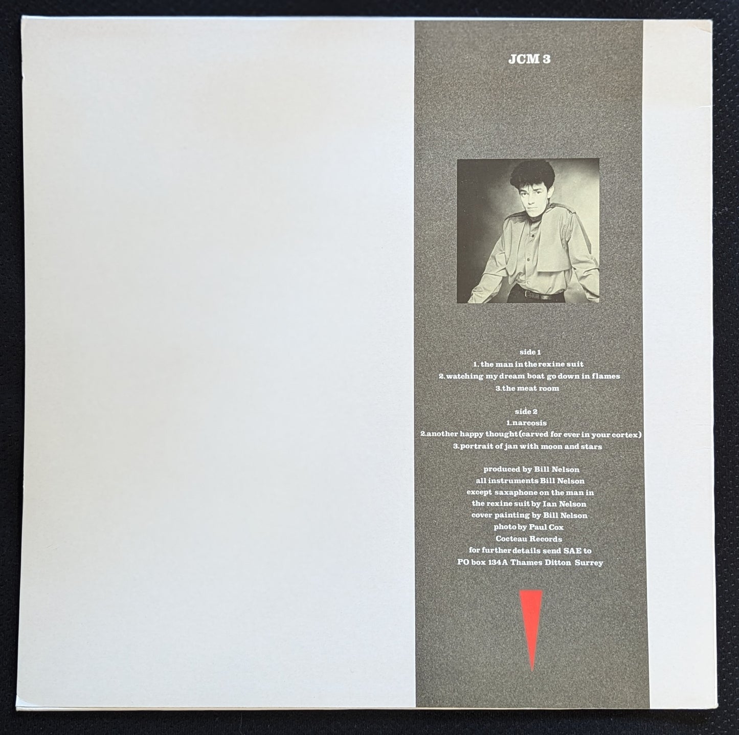 BILL NELSON Savage Gestures For Charms Sake Mini LP 1983 Cocteau JCM 3 (VG+ Vinyl, VG+ Sleeve)