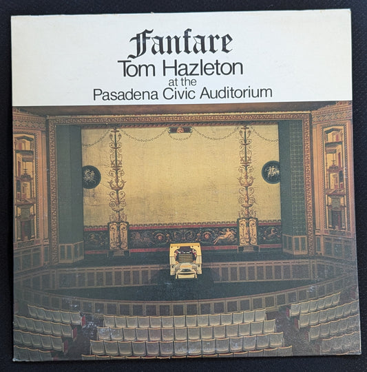 TOM HAZLETON Fanfare LP Vinyl Record 1983 Arkay AR-1076 (VG Vinyl, VG Sleeve)