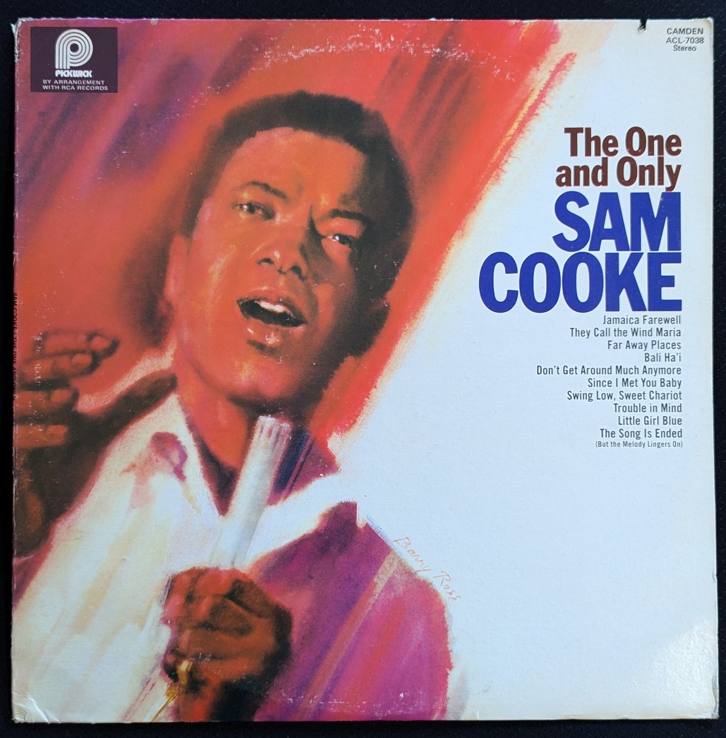 SAM COOKE The One And Only LP Vinyl Record 1977 Pickwick ACL-7038 Reissue (VG+ Vinyl, G+ Sleeve)