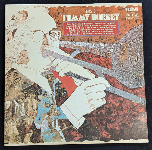 This Is Tommy Dorsey 2xLP Vinyl Record 1971 RCA VPM-6038 (VG Vinyl, G+ Sleeve)