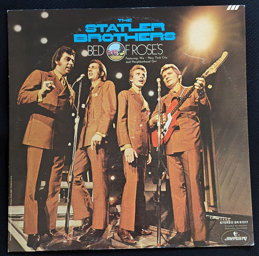 THE STATLER BROTHERS Bed Of Roses LP Vinyl Record Mercury SR-61317 (VG Vinyl, VG Sleeve)