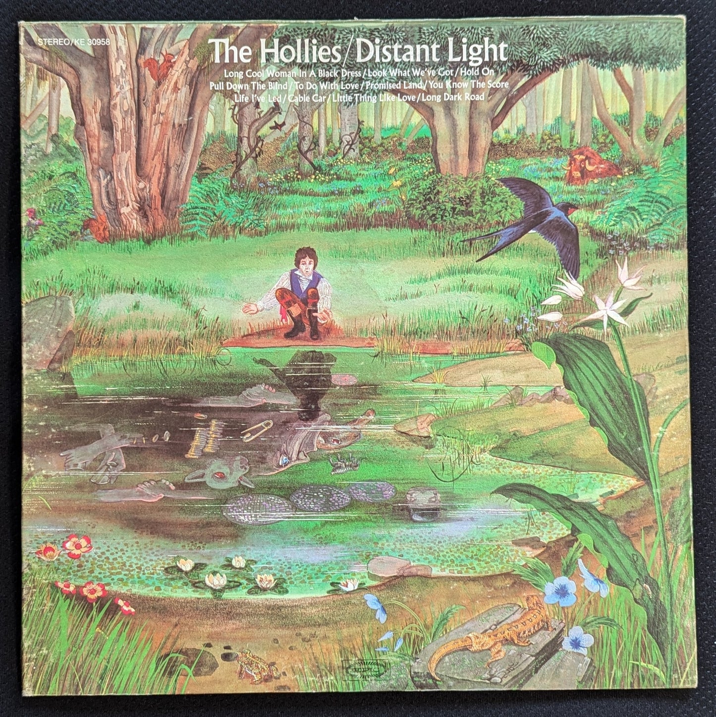 THE HOLLIES Distant Light LP Vinyl Record 1972 Epic KE 30958 (VG Vinyl, VG Sleeve)