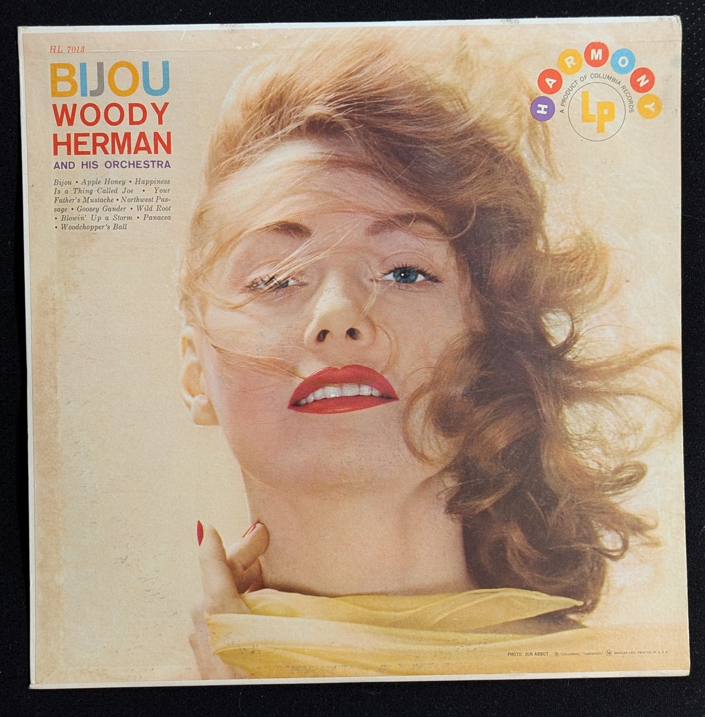 WOODY HERMAN Bijou LP Vinyl Record 1957 Harmony HL 7013 Jazz (VG Vinyl, VG Sleeve)