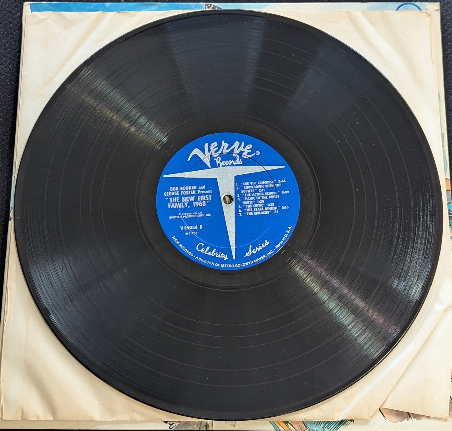 BOB BOOKER GEORGE FOSTER The New First Family 1968 A Futuristic Fairy Tale LP (VG Vinyl, VG Sleeve)