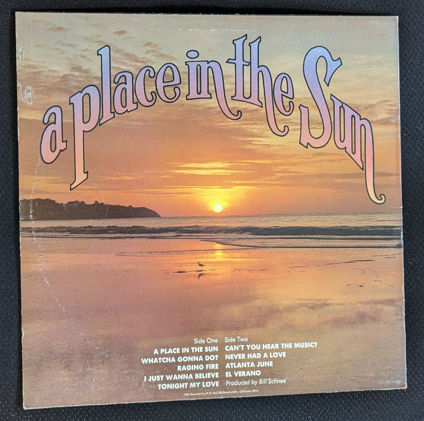 PABLO CRUISE A Place in the Sun LP Vinyl Record 1977 A&M SP-4625 (VG+ Vinyl, G+ Sleeve)