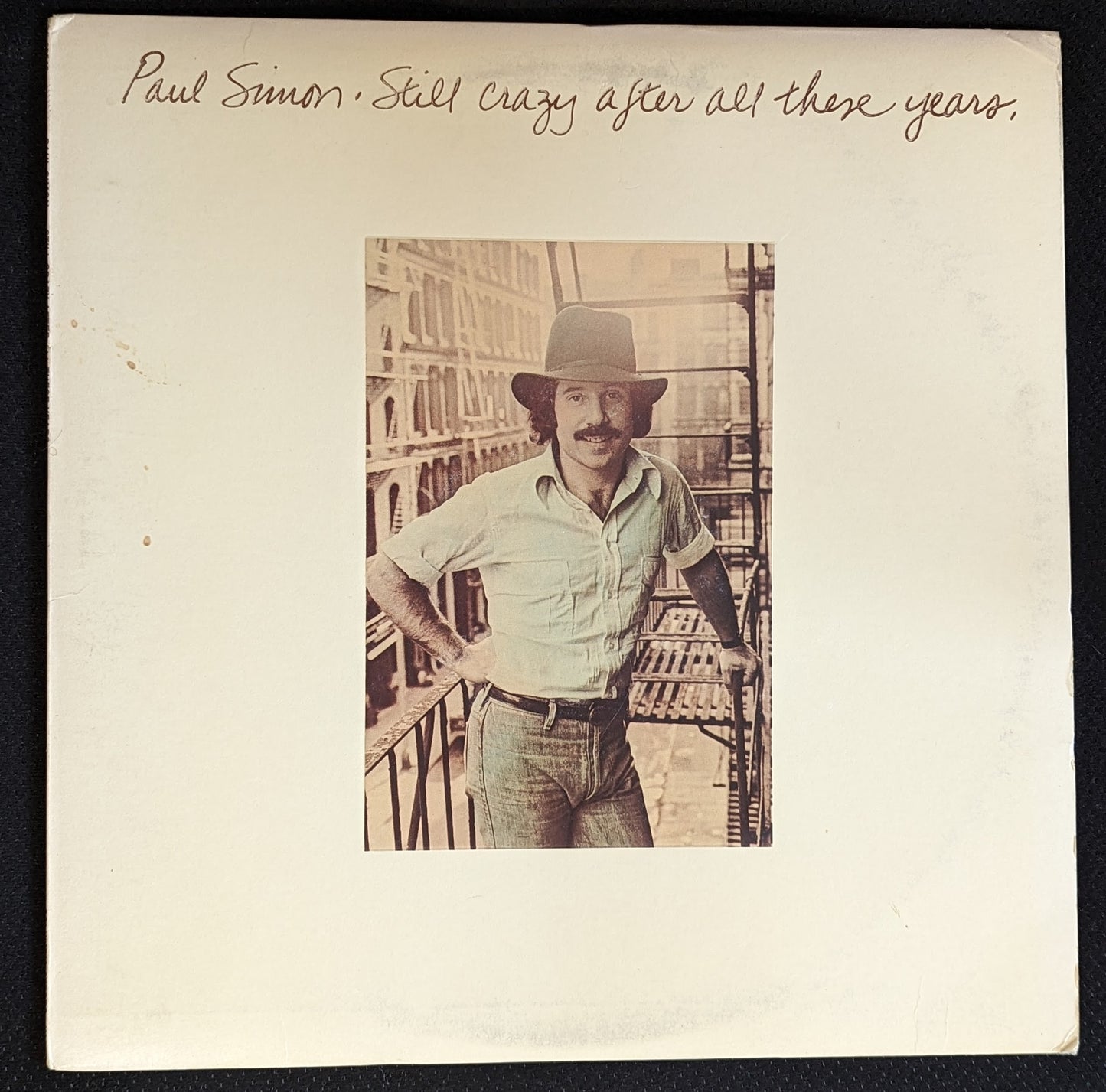 PAUL SIMON Still Crazy After All These Years LP Vinyl Record Columbia PC 33450 (VG Vinyl, VG Sleeve)