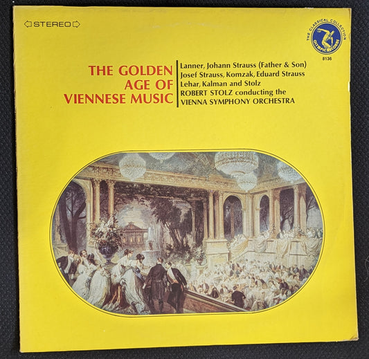 The Golden Age Of Viennese Music LP Vinyl Record Olympic OL 8136 Robert Stolz (VG Vinyl, VG Sleeve)