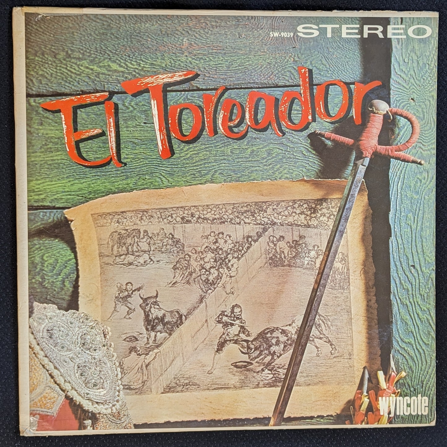 THE TINO MORENO BAND El Toreador LP Vinyl Record Wyncote SW-9039 (G+ Vinyl, G+ Sleeve)