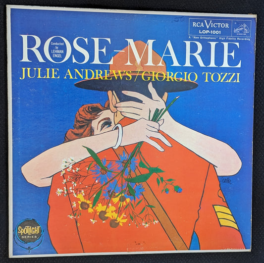 JULIE ANDREWS GIORGIO TOZZI Rose Marie Vinyl Record 1959 RCA Victor LOP-1001 (VG Vinyl, VG Sleeve)