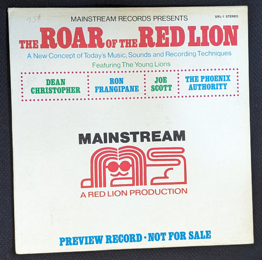 Mainstream Records Presents The Roar Of The Red Lion LP Vinyl Record PROMO 1970 (VG+ Vinyl, VG Sleeve)