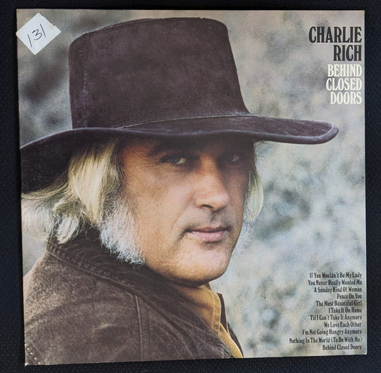 CHARLIE RICH Behind Closed Doors LP Vinyl Record 1973 Epic KE 32247 (VG Vinyl, VG Sleeve)