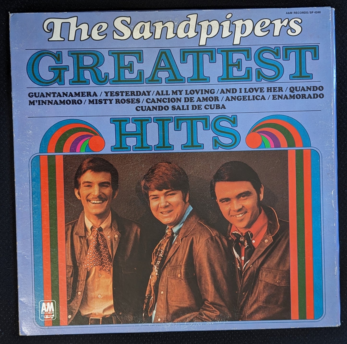 THE SANDPIPERS Greatest Hits LP Vinyl Record 1970 A&M SP 4246 Guantanamera (VG Vinyl, VG Sleeve)