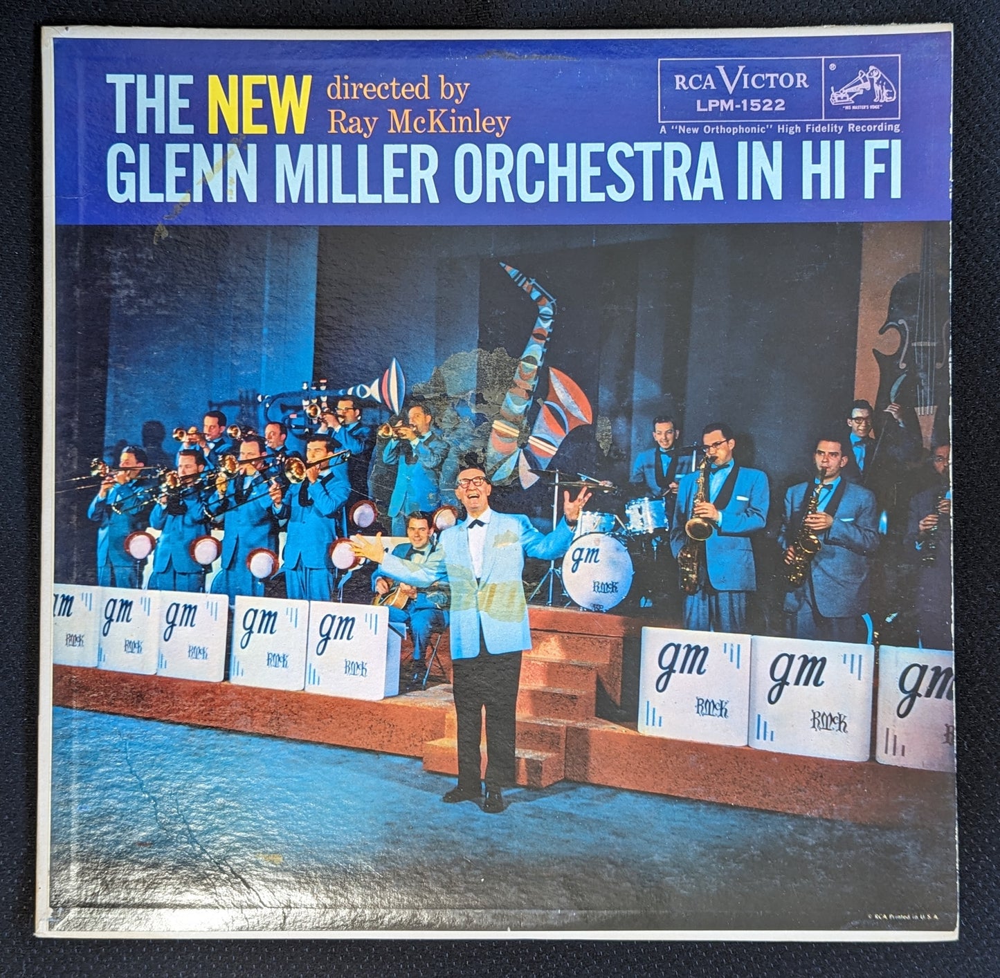 The New Glenn Miller Orchestra In Hi Fi LP Vinyl Record 1957 RCA Victor LPM-1522 (VG Vinyl, G+ Sleeve)