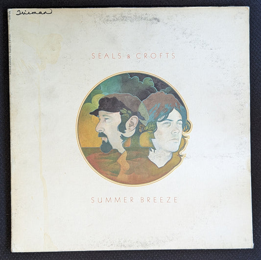 SEALS & CROFTS Summer Breeze LP Vinyl Record 1972 Warner Bros BS 2629 (VG Vinyl, G+ Sleeve)