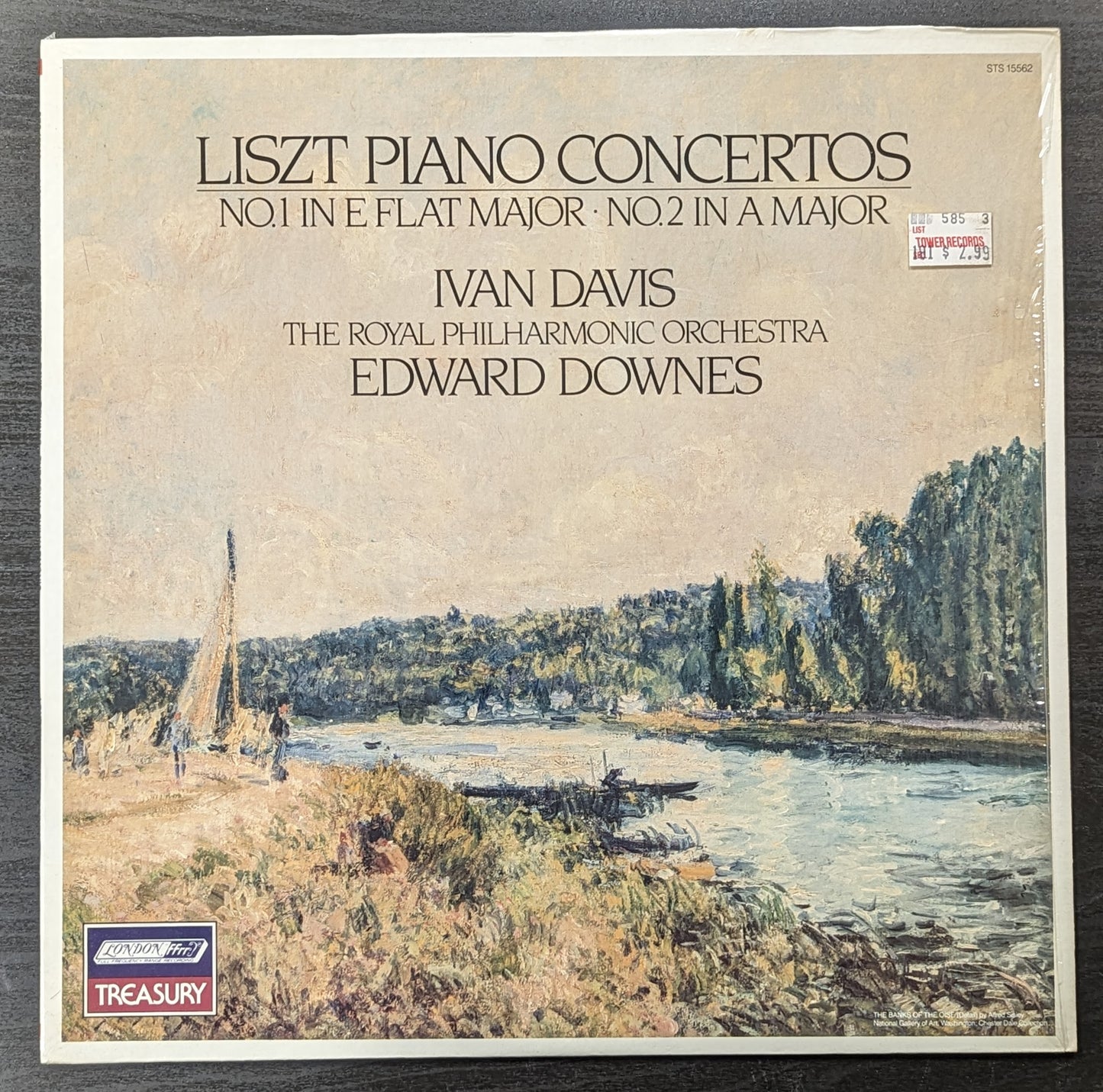 LISZT Piano Concertos No.1 In E Flat Major No.2 In A Major Vinyl LP STS 15562 (NM Vinyl, VG+ Sleeve)