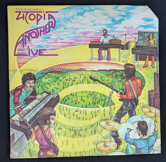 UTOPIA Another Live LP Vinyl Record 1975 Bearsville BR 6961 (VG Vinyl, VG Sleeve)