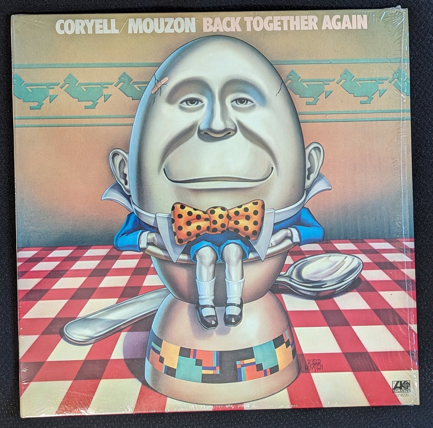 CORYELL MOUZON Back Together Again LP Vinyl Record 1977 Atlantic SD 18220 (VG Vinyl, VG+ Sleeve)