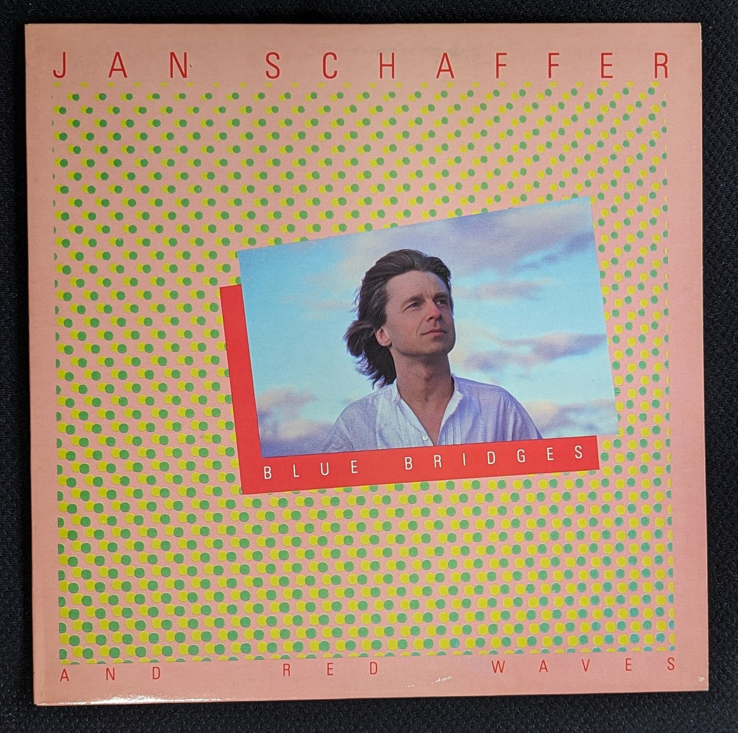 JAN SCHAFFER Blue Bridges And Red Waves LP Vinyl Record 1983 SWS USLP-9-1110 (VG+ Vinyl, VG+ Sleeve)