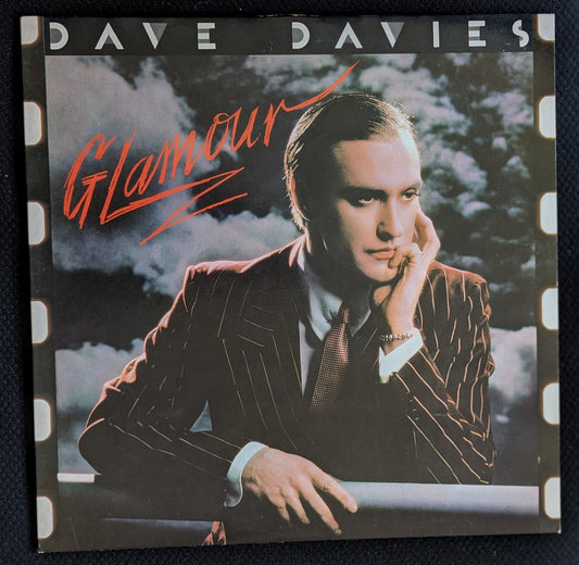 DAVE DAVIES Glamour LP Vinyl Record 1981 RCA Victor AFL1-4036 Rock (VG+ Vinyl, VG Sleeve)