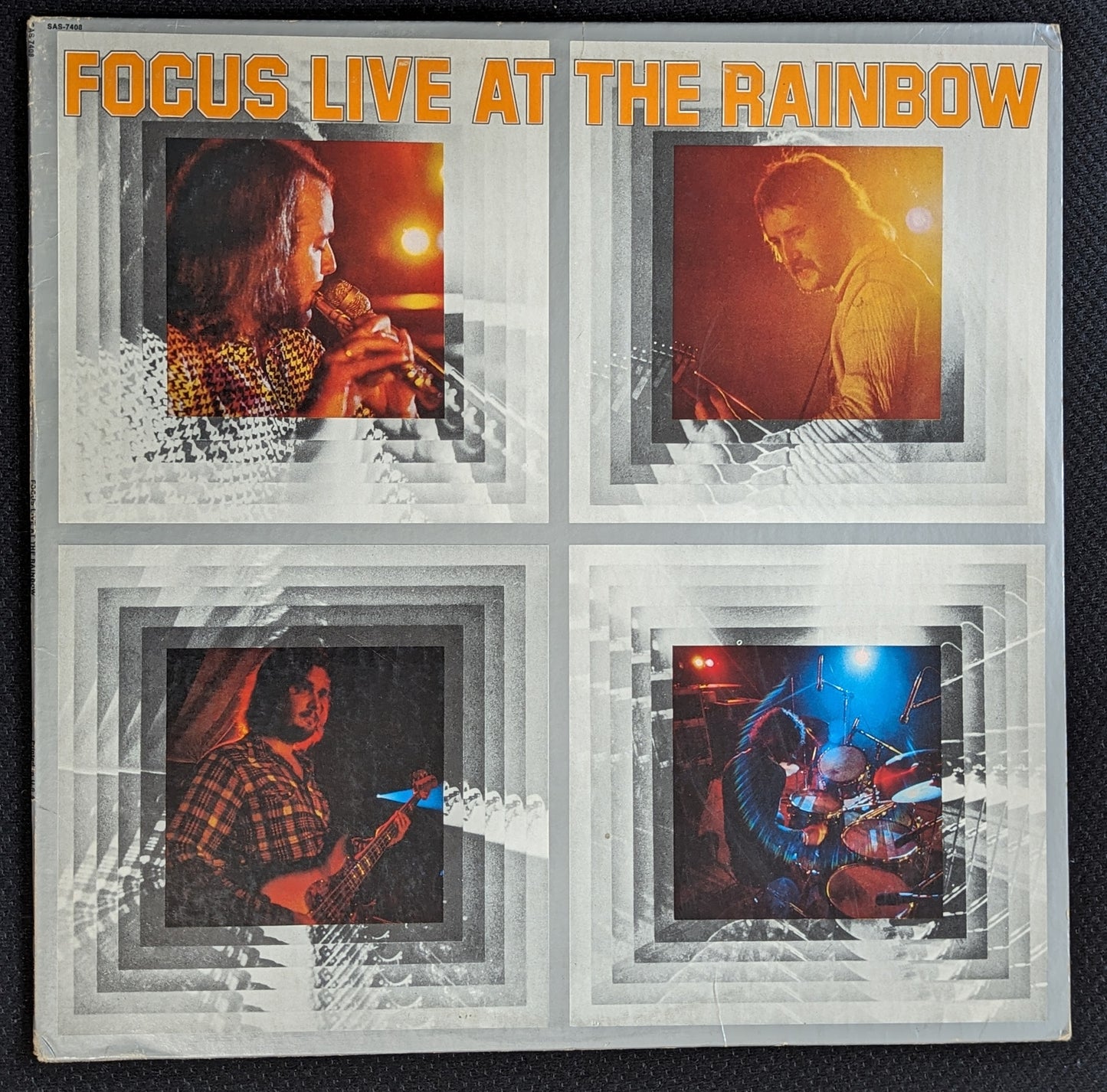 FOCUS Live At The Rainbow LP Vinyl Record 1973 Sire SAS-7408 (G+ Vinyl, VG Sleeve)