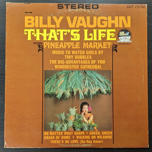 BILLY VAUGHN That's Life LP Vinyl Record Dot DLP 25788 (VG+ Vinyl, VG Sleeve)