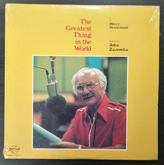 HENRY DRUMMOND The Greatest Thing In The World LP Vinyl Record Harvest WHST 725 (M Vinyl, VG+ Sleeve)