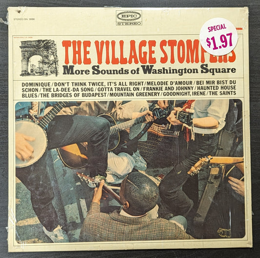 THE VILLAGE STOMPERS More Sounds Of Washington Square LP Vinyl Record 1964 Epic (VG Vinyl, VG Sleeve)