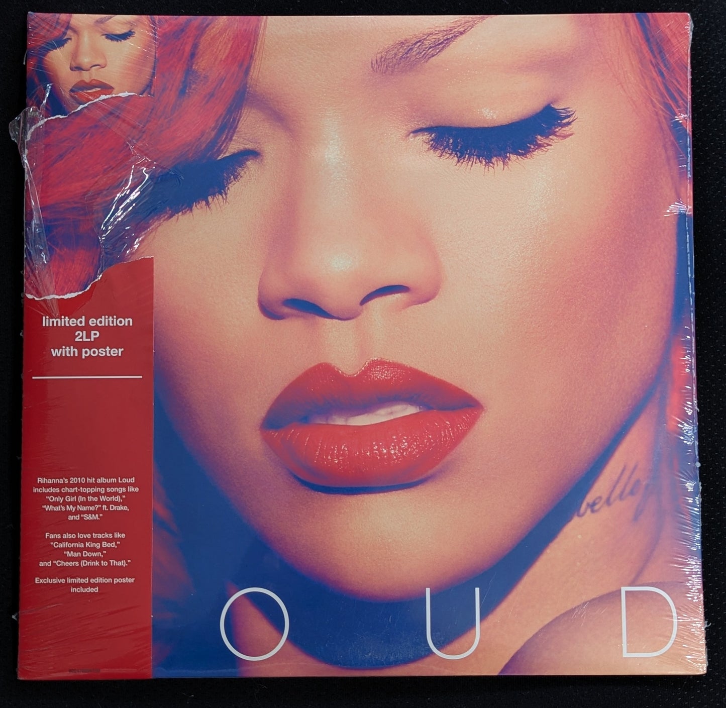RIHANNA Loud 2xLP Vinyl Record Limited Edition Poster Sealed Torn Shrink & Strip (M Vinyl, Ungraded Sleeve)