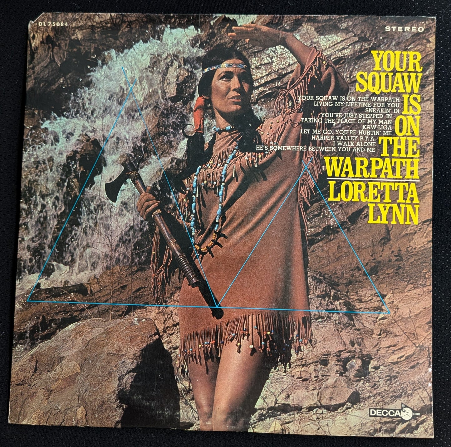 LORETTA LYNN Your Squaw Is On The Warpath LP Vinyl Record 1969 Decca DL 75084 (VG Vinyl, VG Sleeve)