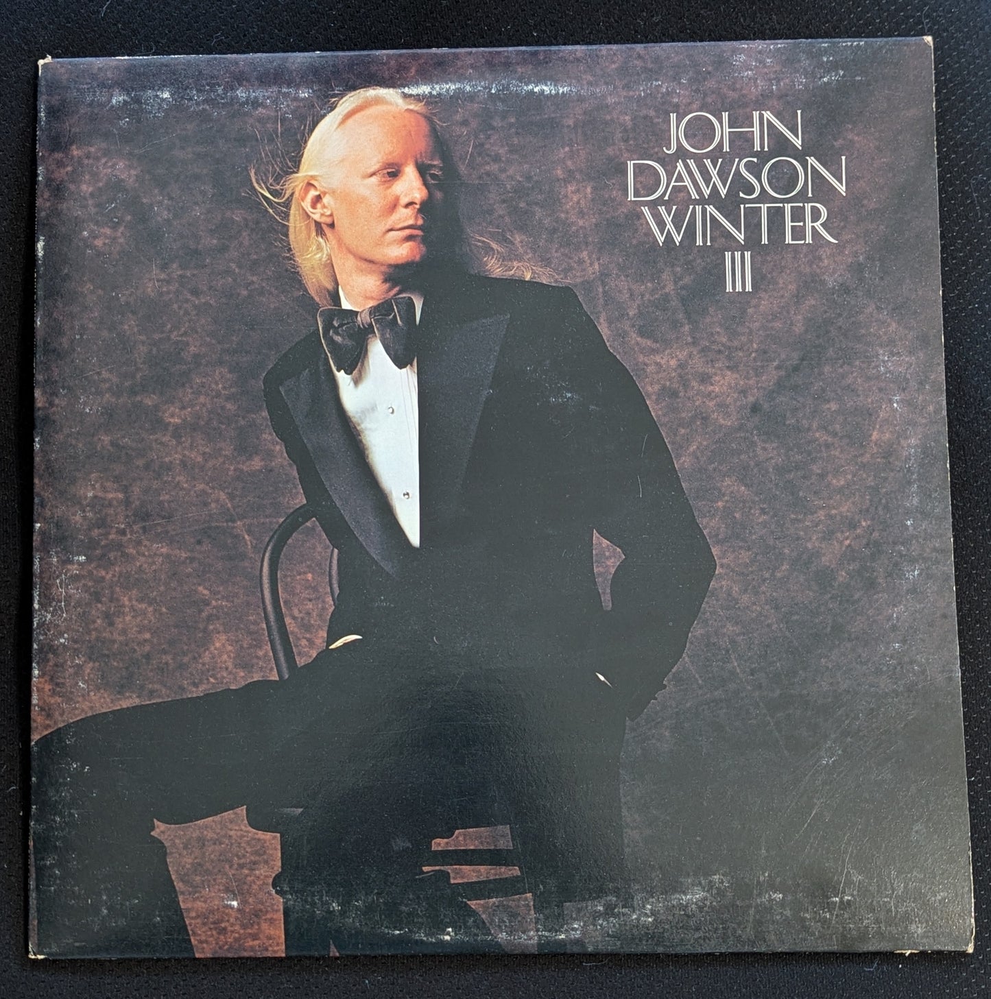 JOHNNY WINTER John Dawson Winter III LP Vinyl Record 1974 Blue Sky PZ 33292 (VG Vinyl, G+ Vinyl)