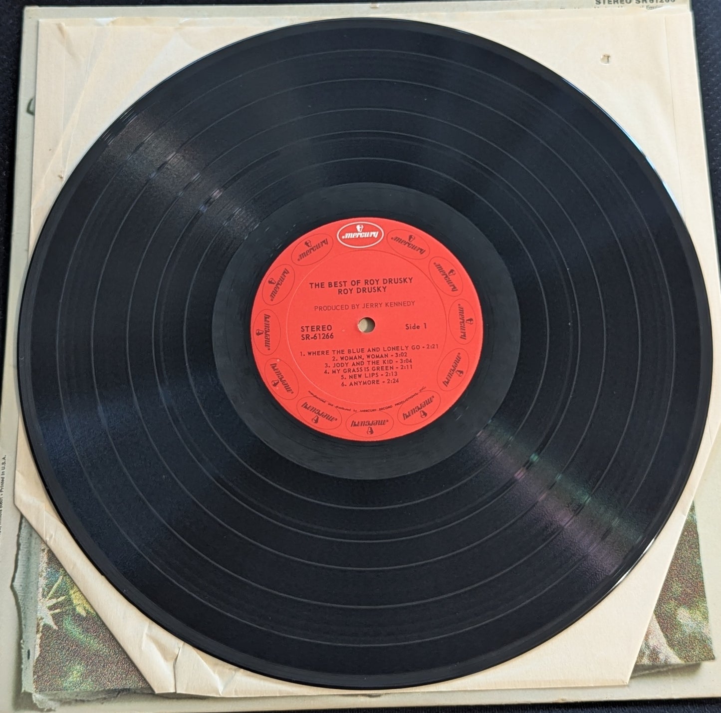 ROY DRUSKY The Best Of Roy Drusky LP Vinyl Record 1970 Mercury SR61266 ( VG Vinyl, VG Sleeve)