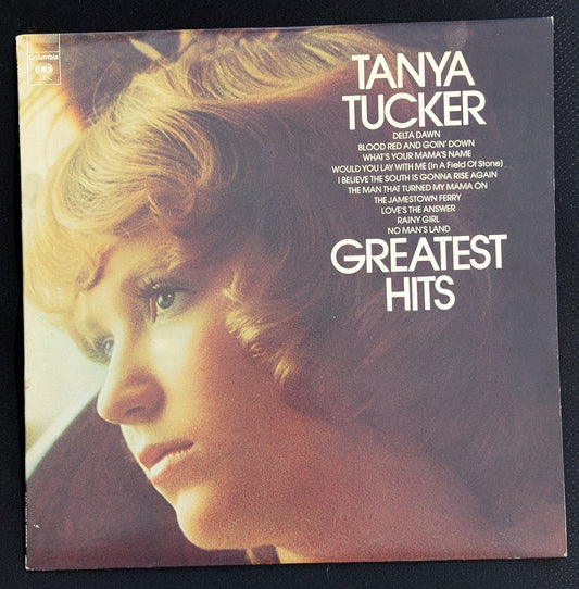 TANYA TUCKER Greatest Hits LP Vinyl Record Columbia PC 33355 Reissue (VG Vinyl, VG+ Sleeve)