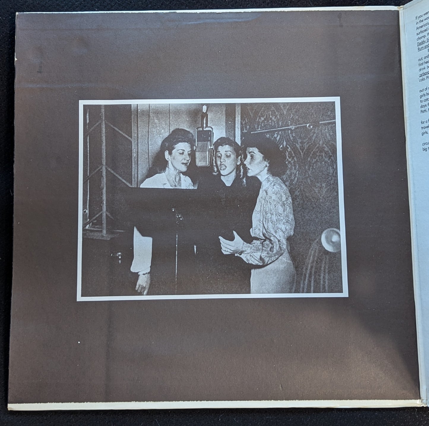 The Best Of THE ANDREWS SISTERS 2xLP Vinyl Record 1973 MCA MCA2-4024 (VG Vinyl, VG Sleeve)