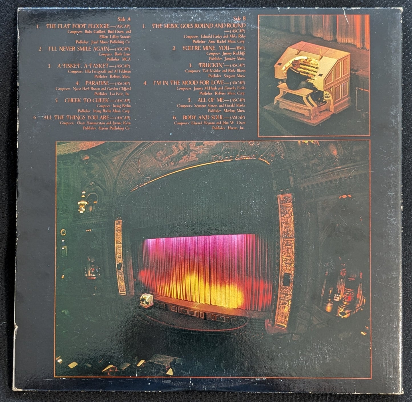 GEORGE WRIGHT Plays The Chicago Theatre Organ Volume II LP Vinyl Record CR-1061 (VG Vinyl, VG Sleeve)