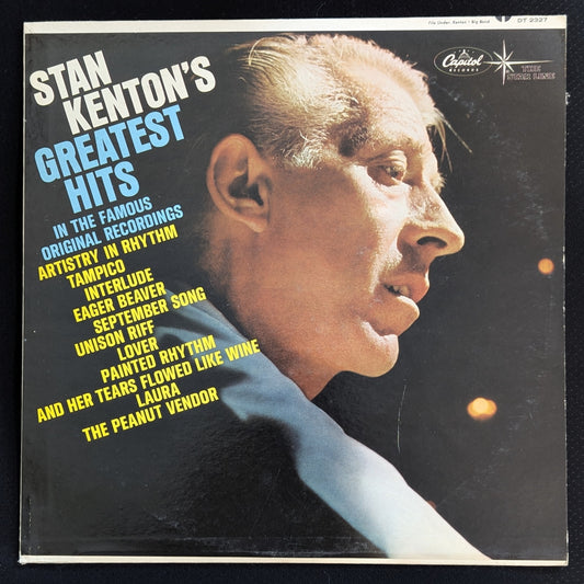 STAN KENTON'S Greatest Hits LP Vinyl Record 1965 Capitol Records DT 2327 (VG Vinyl, G+ Sleeve)