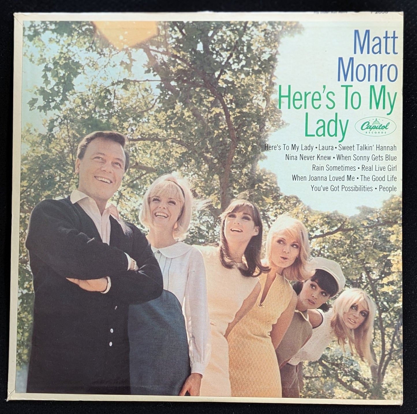 MATT MONRO ‎Here's To My Lady LP Vinyl Record 1966 Capitol Records T 2608 (VG+ Vinyl, VG Sleeve)