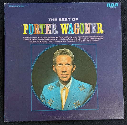 PORTER WAGONER The Best Of Porter Wagoner ANL1-1213(e) LP Vinyl Record Country (VG Vinyl, VG Sleeve)