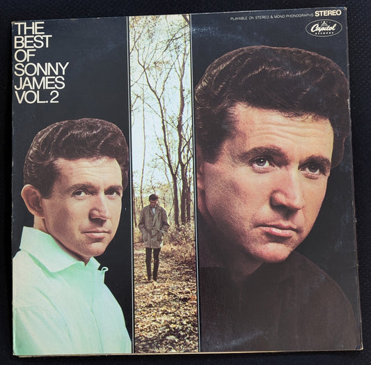 Sonny James The Best Of Sonny James Vol 2 LP Vinyl Record 1969 Capitol SKAO 144 (VG Vinyl, VG Sleeve)