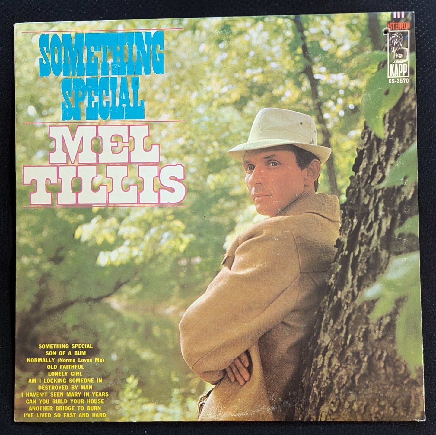 MEL TILLIS ‎Something Special Vinyl Record 1968 Kapp KS-3570 Country (VG Vinyl, VG Sleeve)