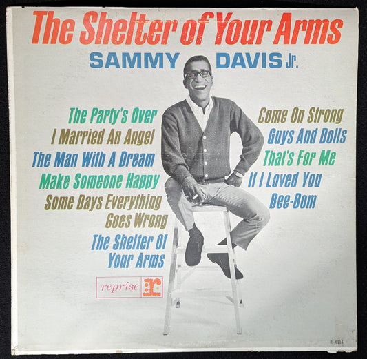 SAMMY DAVIS JR The Shelter Of Your Arms LP Vinyl Record 1964 Reprise R-6114 (VG Vinyl, G+ Sleeve)