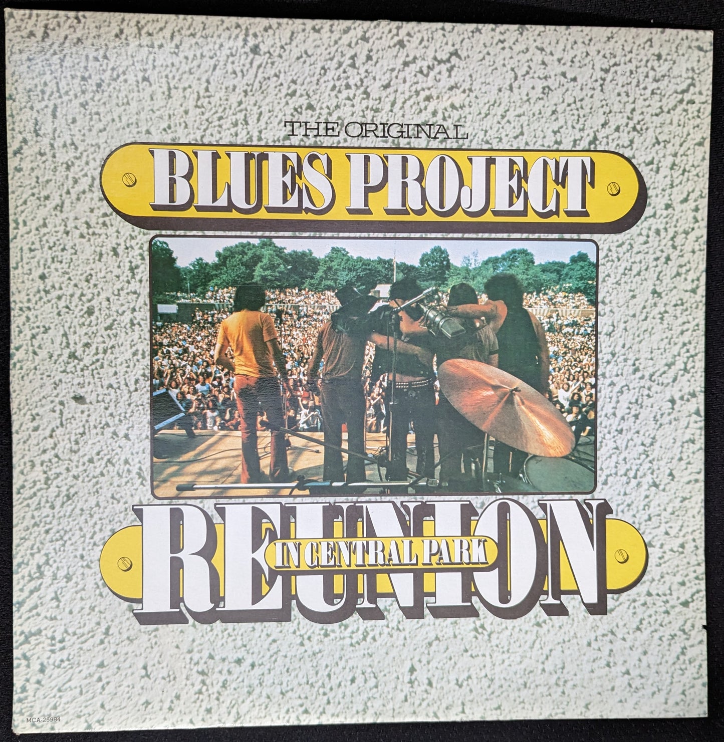 THE ORIGINAL BLUES PROJECT Reunion In Central Park LP Vinyl Record 1987 Reissue (VG Vinyl, VG+ Sleeve)