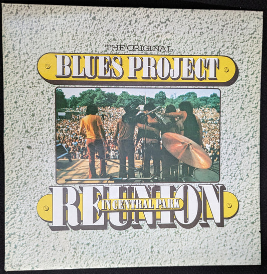 THE ORIGINAL BLUES PROJECT Reunion In Central Park LP Vinyl Record 1987 Reissue (VG Vinyl, VG+ Sleeve)