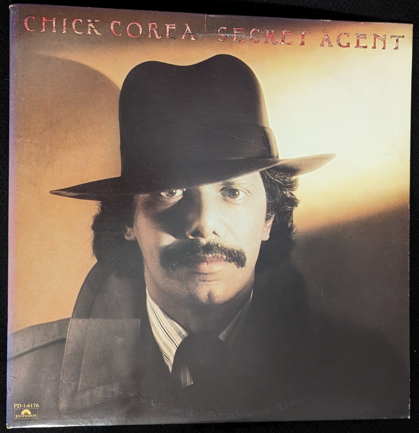 CHICK COREA Secret Agent LP Vinyl Record 1978 Polydor PD-1-6176 Jazz Fusion (VG+ Vinyl, VG Sleeve)