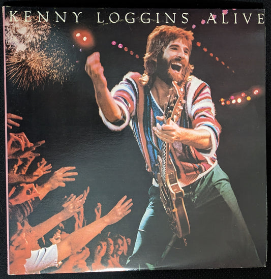 KENNY LOGGINS Alive 2xLP Vinyl Record 1980 Columbia C2X 36738 (VG+ Vinyl, VG+ Sleeve)